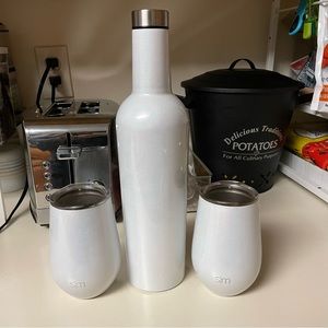 Wine tumbler set